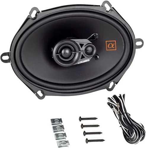 Miniatura 2 de Alphasonik 1 par de altavoces NS683 Neuron Series 6x8/5x7 (360 vatios máx. para el par) 180 vatios máx. por altavoz de 3 vías de rango completo