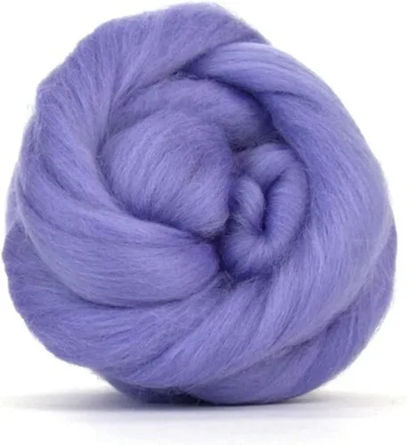 Miniatura 39 de Revolution Fibers Lana Merino para hilar Lana superior peinada Premium 22 micrones, perfecta para proyectos de fieltro, hilado, colgantes