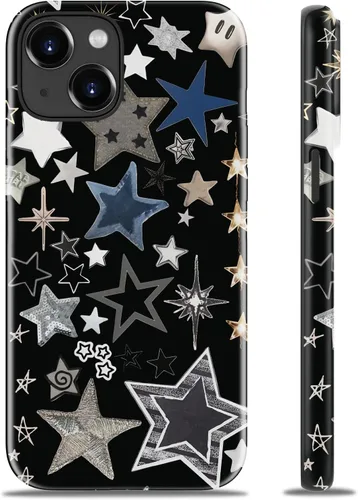 Miniatura 68 de Goodon para iPhone 17 Pro, Funda Estética de Gato Negro y Niña Naranja, Compatible con Magsafe, Funda Protectora Retro Única y Moderna de Silicona