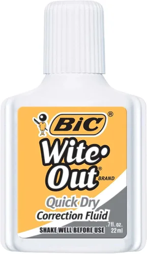 Miniatura 3 de BIC Wite-Out Brand - Líquido de corrección de secado rápido, 0.7 fl oz, blanco, 12