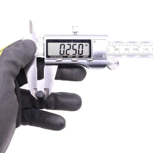 Miniatura 3 de VERNUOS 10 piezas de 1/4 pulgadas de aluminio 6061 T6511 varilla redonda sólida extruida varilla de 12 pulgadas de largo y 0.25 pulgadas de diámetro