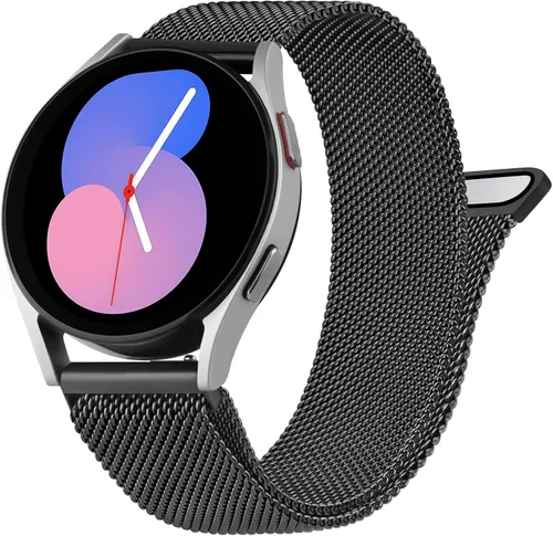 Correas de repuesto para Samsung Galaxy Watch 5, 1.57, 1.73 y 1.77 pulgadas, de acero inoxidable para mujeres y hombres