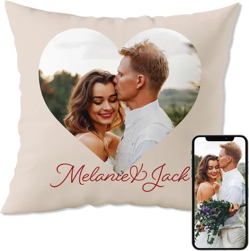 Miniatura 11 de Fabric Textile Products funda de almohada personalizada para mascotas - Fabricada en EE. UU. - Almohada personalizada con fotos de gatos y perros