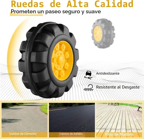 Miniatura 8 de Costzon Excavadora para montar, vehículos de construcción para montar con casco, 3 piedras de juguete, sonido realista, cucharón ajustable