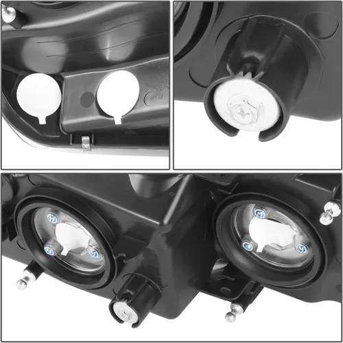 Miniatura 5 de Faros, modelo HL-OH-JGC99-VR., Negro (black Housing)