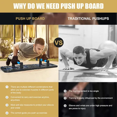 Miniatura 2 de Tabla de flexión plegable ajustable 56 en 1 para ejercicio, entrenamiento de fitness para entrenamiento de fuerza muscular máxima para hombres
