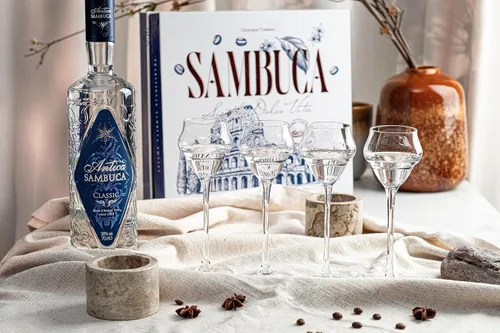 Miniatura 3 de GLASSIQUE CADEAU Crystal Sambuca, Cordial, vasos digestivos con tallo largo para beber bebidas después de la cena, juego de 4, cristalería de licor