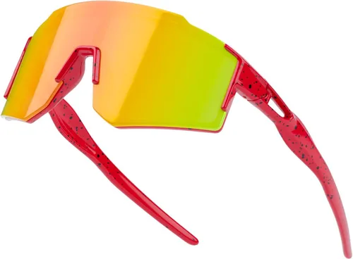 Miniatura 13 de Gafas de sol de béisbol juvenil para niños y niñas,UV400 Gafas de sol deportivas para niños,Gafas de ciclismo Running Golf