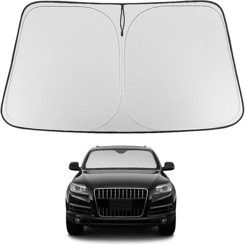 Miniatura 232 de Proadsy Parasol para parabrisas actualizado 2025, ajuste personalizado Dodge RAM 1500 2Dr 2019-2024 2025, 4 capas, plegable, protector de parasol