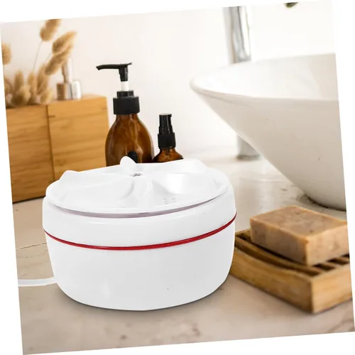 Miniatura 3 de HOMSFOU Lavadora portátil de 30 W Mini lavadora de viaje con alimentación USB para camisas y calcetines sincronización inteligente Limpieza profunda