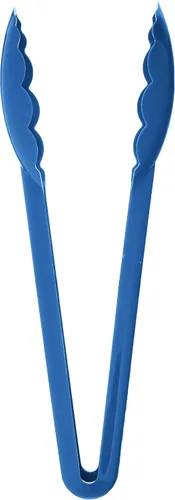 Miniatura 2 de Mercer Culinary Hell's Tools Hi-Heat - Pinzas utilitarias, 9.5 pulgadas, color azul