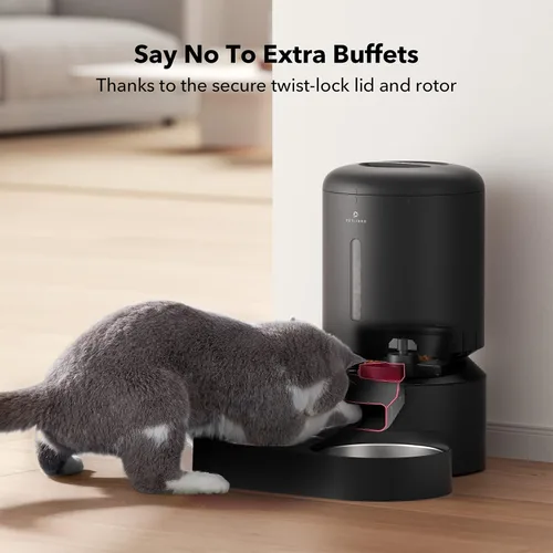 Miniatura 8 de PETLIBRO Comedero Automático para Gatos, Dispensador de Comida para Mascotas con Preservación de Frescura, Comederos Temporizados para Gatos
