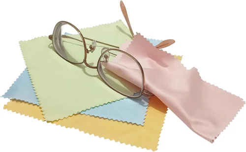 Miniatura 6 de 100pcs Paño de limpieza de microfibra para gafas lentes de cámara pantallas de computadora gafas