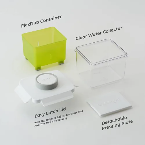 Miniatura 3 de TOFUDEE Prensa de tofu para veganos – Apto para lavavajillas y sin BPA que drena rápidamente el agua de tofu suave, firme, extra firme y orgánico