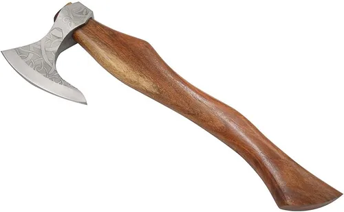 Medieval Warrior Hacha Tomahawk Viking Tomahawk hecha a mano forjada a mano personalizada-hacha de caza-hacha de camping. (diseño)