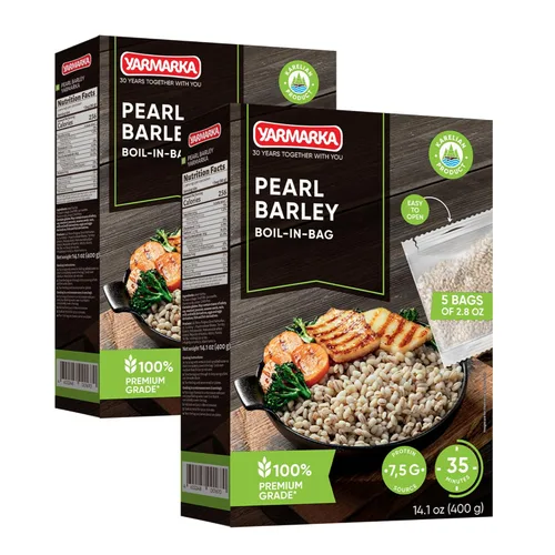 Miniatura 13 de Yarmarka Granos de trigo sarraceno hervido en bolsa, 5 x 2.82 oz (paquete de 2) Kasha de grano entero descascarado, sin gluten, natural y puro