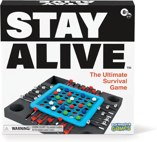 Juego de mesa Stay Alive - Noche de juego familiar, juego estratégico, juegos de mesa retro, la supervivencia definitiva, multijugador, para niños,