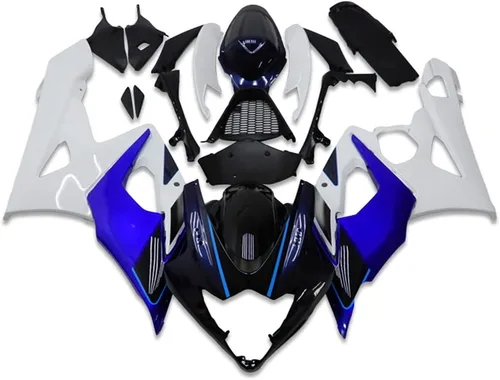 Miniatura 12 de Carenado de carrocería negro brillante de plástico apto para Suzuki 2005 2006 GSXR 1000 inyección ABS nuevo Aftermarket Kit Kit GSXR-1000 05 06 01
