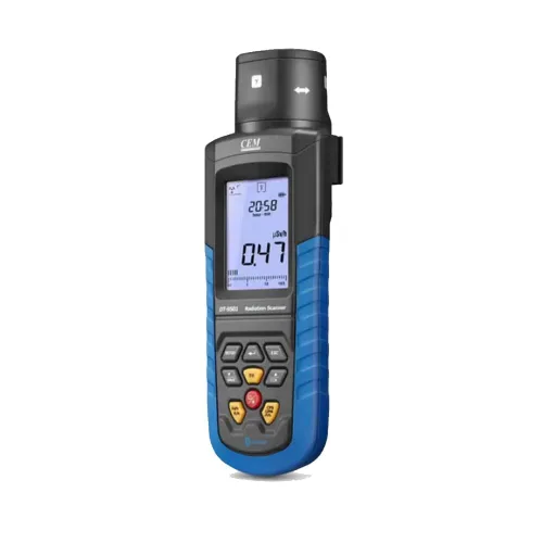 Miniatura 2 de Detector de radiación Geiger Counter - Dosímetro nuclear digital para rayos X alfa-beta-gamma, monitor portátil de radiación portátil con registro