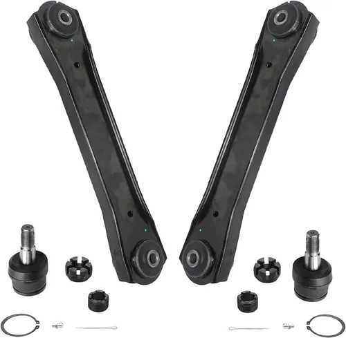 Miniatura 150 de Detroit Axle - AWD Kit de brazos de control delanteros de 4 piezas para Chrysler 300 2005-2023 Dodge Charger 2017-2023 Challenger 2017-2023, 2