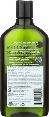 Miniatura 2 de Avalon Organics Champú Volumizing Romero, 11 oz