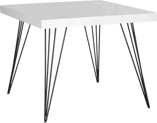 Safavieh Home Collection Wolcott Mid-Century - Mesa de centro moderna en blanco y negro