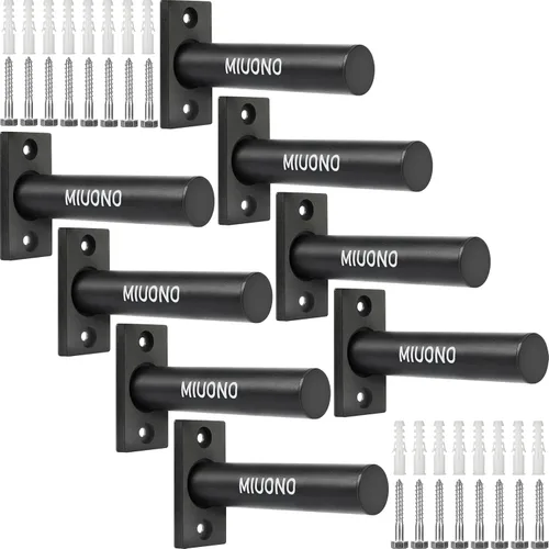 Miniatura 10 de Weight Plate Holder, Wall Mounted Weight Rack Storage for Weight Plates, Home Gym Organizer