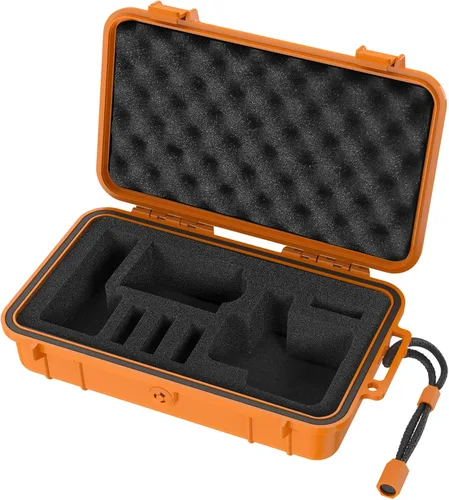 Miniatura 6 de Smatree Estuche compacto resistente al agua Compatible para Gopro Hero 13/12/11/10/9/8/7/6/5/2018/AKASO Brave 7 LE/DJI Osmo Action 5 Pro/4, Amarillo