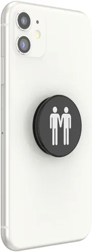 Miniatura 3 de Agarre para teléfono PopSockets con soporte expansible, agarre adhesivo - Amor lenticular