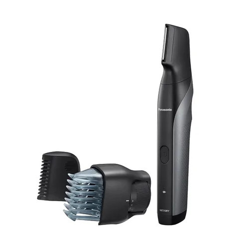 Afeitadora corporal Panasonic para hombres y mujeres, recortadora de pelo corporal eléctrica inalámbrica unisex húmeda/seca con 2 accesorios de