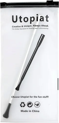 Miniatura 5 de Audrey Style Vintage Extendable Cigarette Holder - Long Extendable Cigarette Holder for Women 1920s Costume Cosplay Plateado
