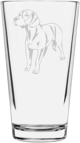 Miniatura 445 de Perro de Presa Canario - Vaso de pinta personalizado con temática de perro grabado multiusos, 16 onzas