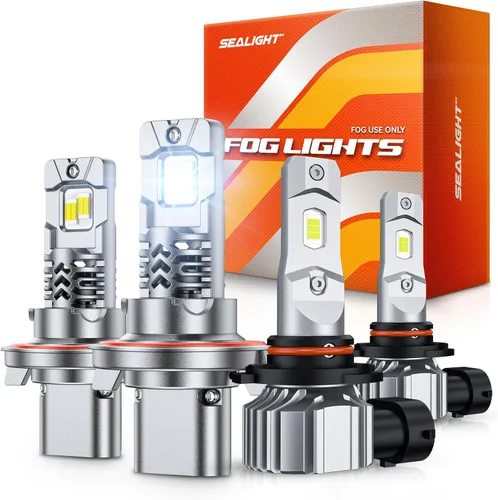 Miniatura 17 de SEALIGHT Bombillas D2S, 45000 lúmenes, 6500 K, luz blanca de repuesto 85122 66240 66040 66240CBI D2R, ventilador de refrigeración Plug and Play