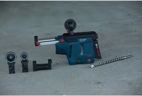 Miniatura 2 de BOSCH Kit extractor de polvo móvil GDE18V-26DB15 SDS-plus® Bulldog™ con (1) batería de alimentación avanzada CORE18V® de 4 Ah