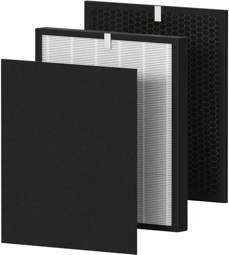 OV200 - Filtro HEPA de repuesto compatible con purificador de aire Oransi OV200, comparado con el número de pieza RF200, sistema de filtración de 3