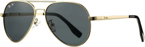 Miniatura 4 de Pro Acme Gafas de sol polarizadas pequeñas de aviador para niños y jóvenes de 3 a 18 años con dos tamaños 1.969 in 2.047 in