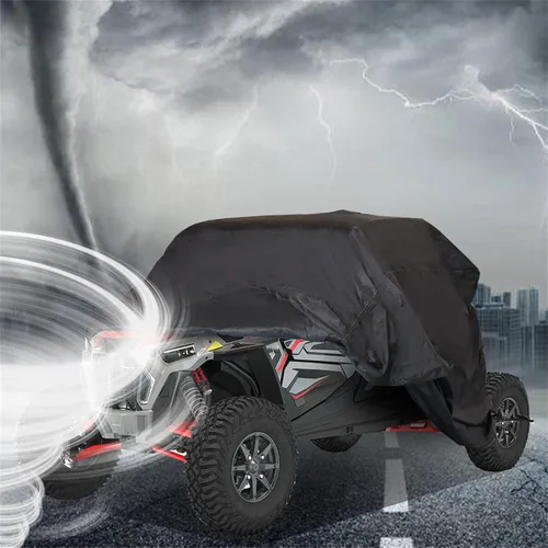 Miniatura 5 de munirater Cubierta UTV de 2 plazas de repuesto para Polaris General 1000 Limited Deluxe QuadGear UTV cubierta de almacenamiento de lujo