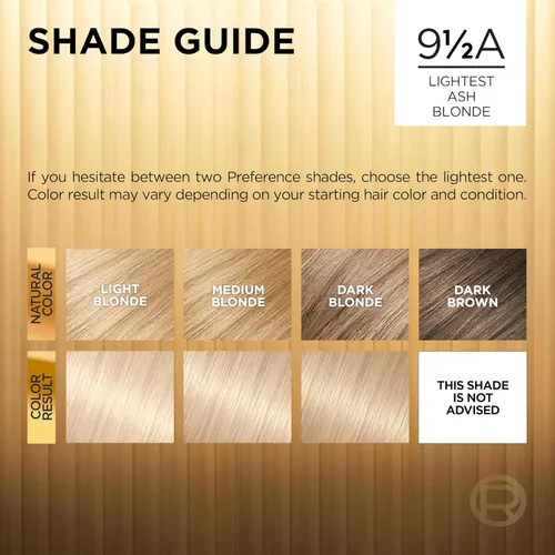 Miniatura 22 de L'Oreal Paris Superior Preference - Tinte permanente luminoso que desafía la decoloración, tinte para el cabello hasta 9 semanas de resplandor, 09