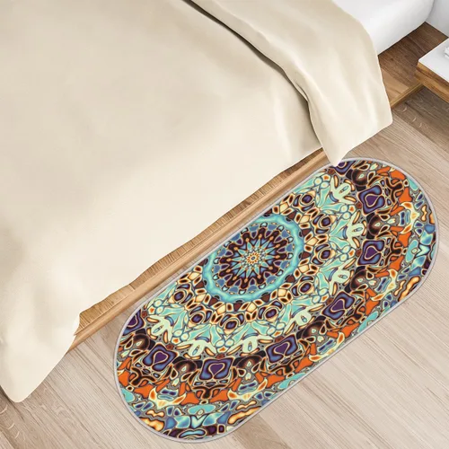 Miniatura 38 de cfpolar Alfombras de baño antideslizantes de girasoles blancos con margaritas blancas, tapete de baño de microfibra absorbente, lavable a máquina
