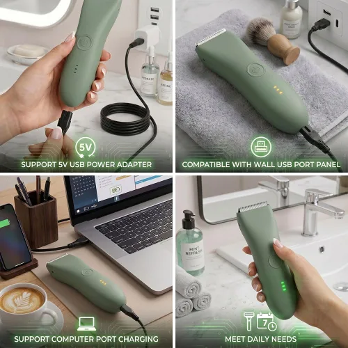 Miniatura 3 de Cargador de repuesto para recortadora Meridian, cable de carga de 5 V, cable de alimentación de aseo compatible con Meridian Electric Shaver