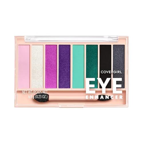 Miniatura 33 de COVERGIRL - Sombra de ojos Eye Enhancers 1-Kit, fórmula sedosa y transparente, aplicador de doble extremo, 100% libre de crueldad animal Azul