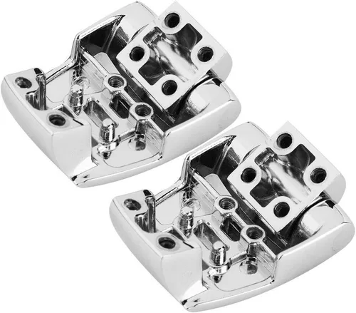 Miniatura 3 de Tour - Bisagras de equipaje para Harley Touring/Trike Road King FLHR Road Glide FLTRX Street Glide FLHX Electra Glide FLHT 1988-2013, cromadas