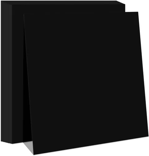 Miniatura 11 de Cartulina blanca 12x12 - 24 hojas de papel de cartulina, Goefun papel de cartulina blanca de 80 lb para hacer tarjetas, Cricut, manualidades, Blanco