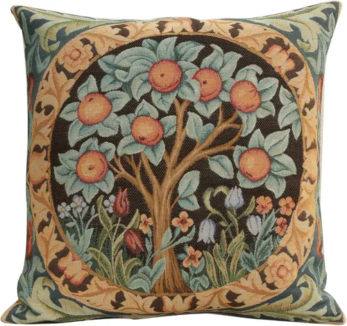 Miniatura 9 de Fundas de almohada decorativas Charlotte Home Furnishings para sofá de 19x19 pulgadas, fundas de almohada rojas con árbol decorativo para cama