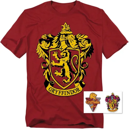 Miniatura 3 de Harry Potter Gryffindor Crest Adult Unisex T Shirt - Collection