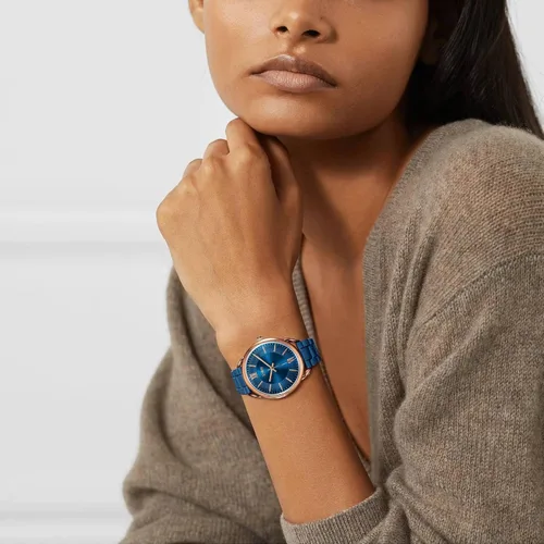 Miniatura 6 de Reloj de pulsera de metal para mujer