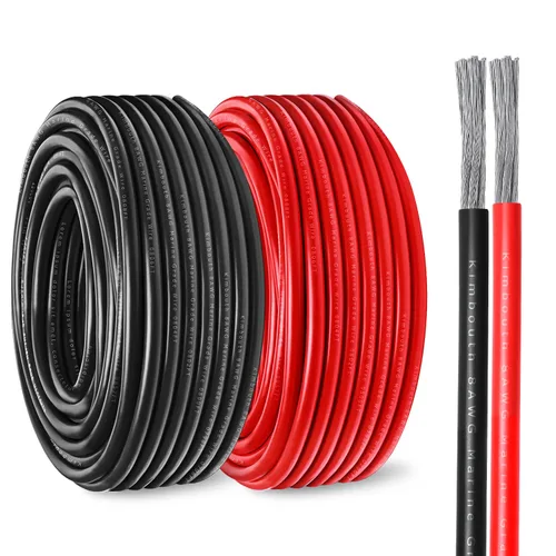 Cable marino de calibre 8, cable de cobre estañado para barco, estándar de EE. UU., OFC, alambre de cobre libre de oxígeno para altavoces de lanchas