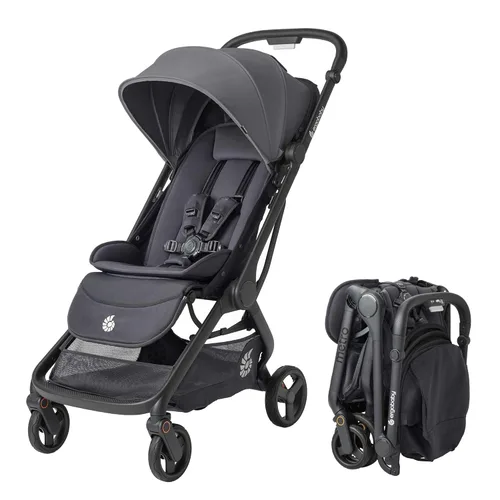Ergobaby Metro 3, cochecito de bebé compacto todo en uno - Cochecito de viaje ligero - Fácil plegado con una sola mano para almacenamiento en el