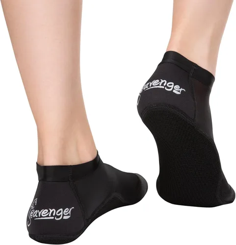 Miniatura 2 de Seavenger SeaSnugs - Calcetines de voleibol de playa de corte bajo Negro