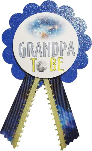 Alfileres Galaxy Baby Shower para que la familia los use en el género revelan el espacio exterior con temática de cohetes It's a Boy Sprinkle